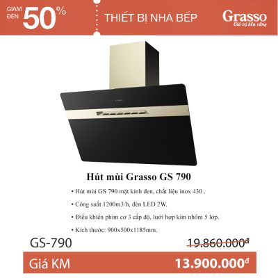 Hút mùi GRASSO GS 790