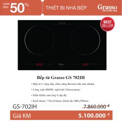 Bếp từ Grasso GS 702 IH