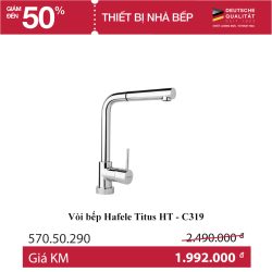 Vòi rửa bát Hafele Titus HT - C319