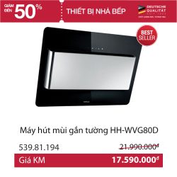 Hút mùi Hafele HH-W VG 80D, Bếp từ tại Vinh, phụ kiện tại Vinh