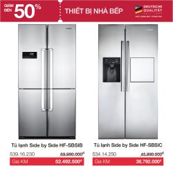 TỦ LẠNH HAFELE HF-SBSIB, Tủ lạnh Hafele HF-SB SIC