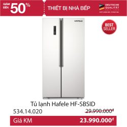 TỦ LẠNH HAFELE HF-SB SID 534.14.020